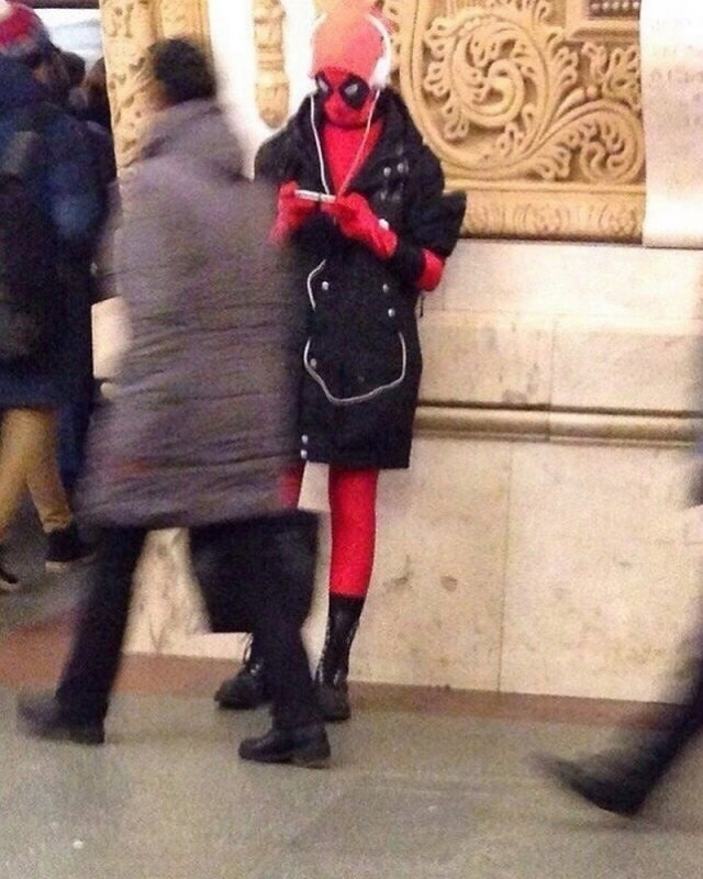 Модники из наших метрополитенов