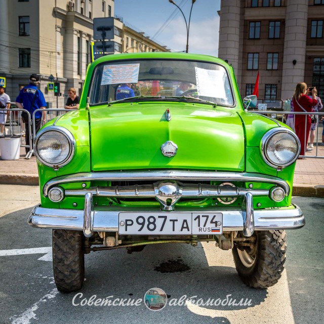 Покатушки на 24-й Волге в город суровых мужчин. Фестиваль "Машина времени"