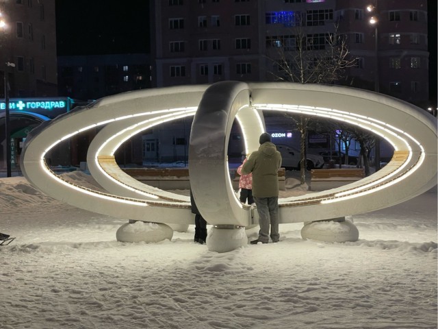 Новогоднее настроение в родном городе