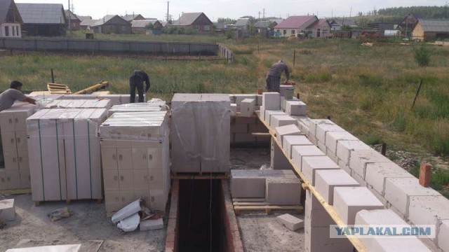 Дом из газобетона в Башкирии