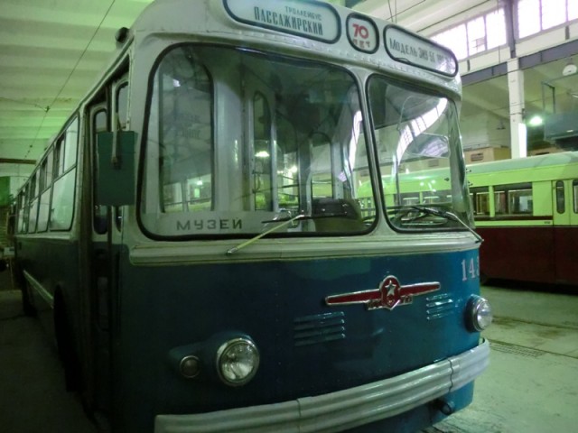 Музей электро-транспорта в Питере