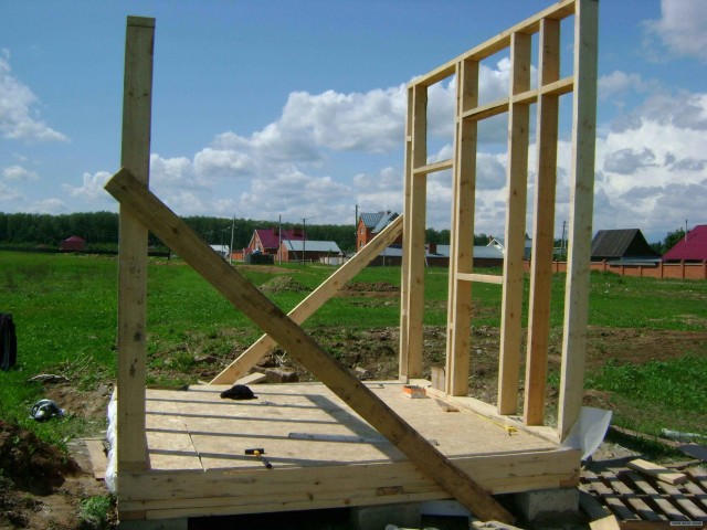 Строим бытовку!