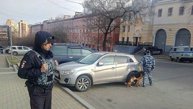 В Хабаровске напали на приемную ФСБ