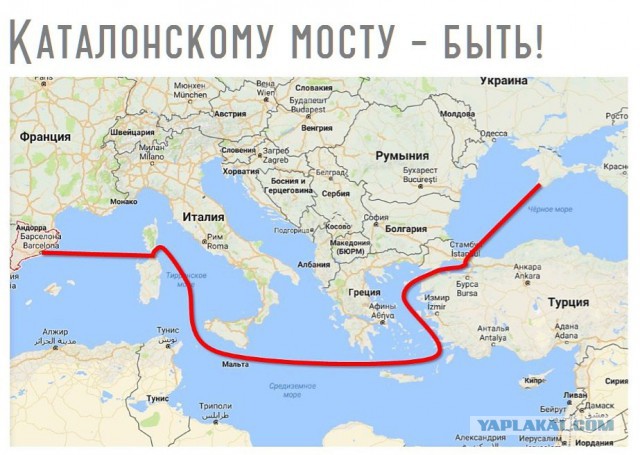 Каталония намерена провозгласить независимость в ближайшие дни. Немного фотографий на тему всеобщей забастовки.