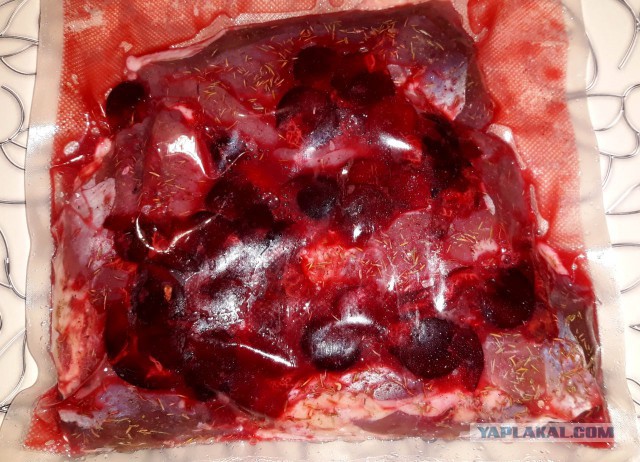 Су-вид. Утиная грудка с апельсином