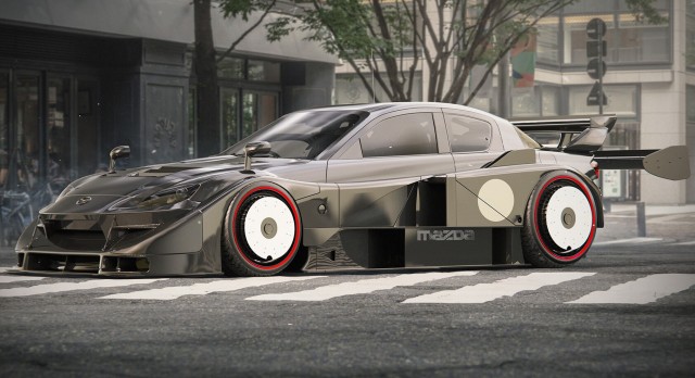 Беспощадный тюнинг Mazda