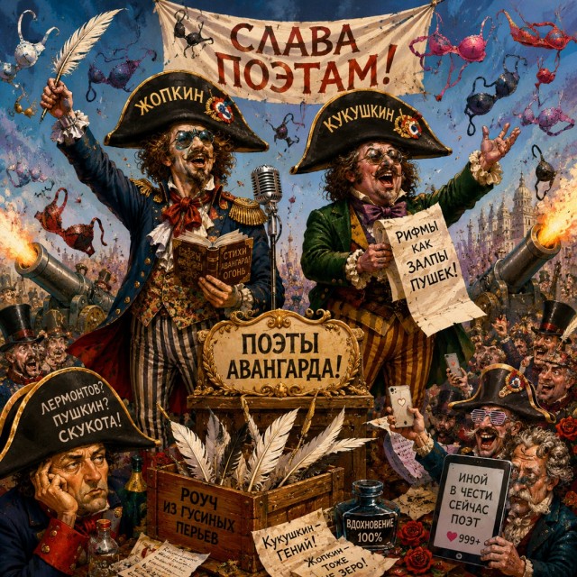 Двое, поэтический батл