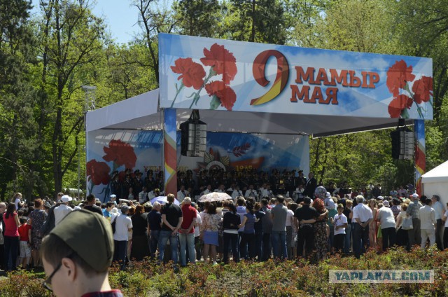 Алматы отмечает День Победы