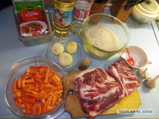 Рассыпчатый плов, а не рисовая каша.