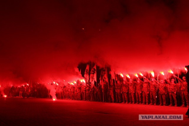 Столкновения с правоохранителями во Львове
