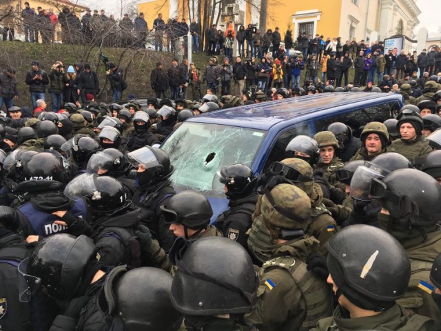 Арест Михаила Саакашвили в Киеве