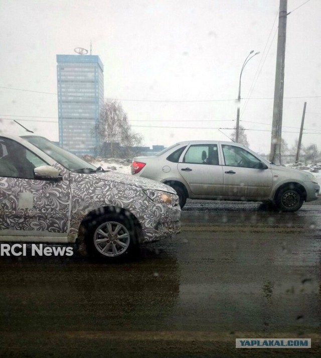 Рестайлинговая Lada Granta