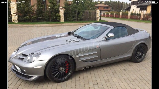 В подземном паркинге Новосибирска обнаружили новый Mercedes-McLaren SLR, простоявший там три года