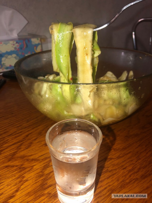 Быстрая закуска из кабачка...