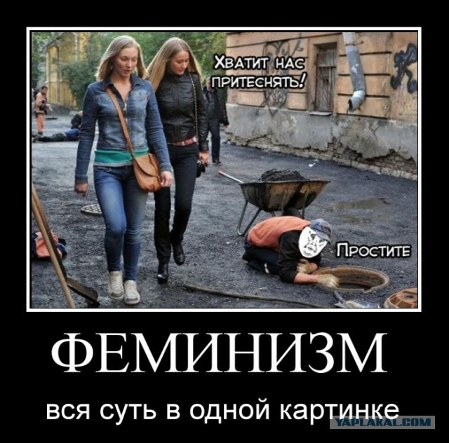 Феминизму в России пытаются придать силу закона