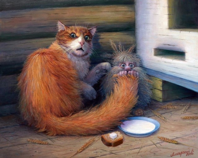 Художник, который несет добро, Вячеслав Алатырский