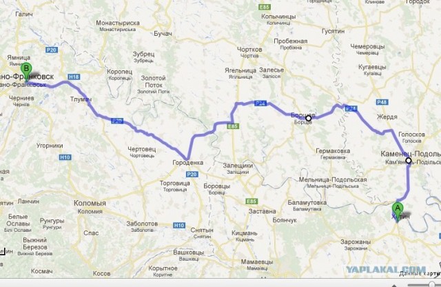 Путешествие по Западной Украине