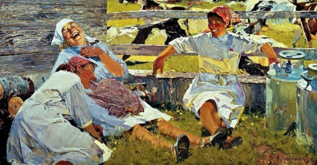 Труд в живописи СССР