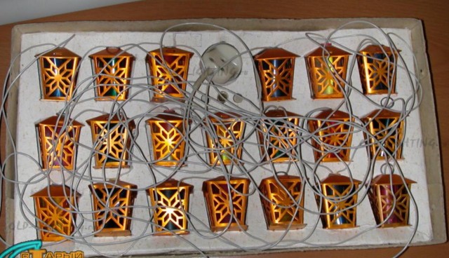 Редкая советская гирлянда