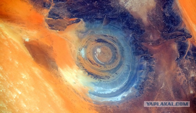 Глаз Сахары , уникальное место,