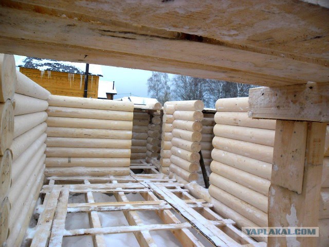 Строительство дома на даче