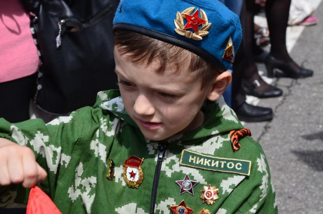 Парад Победы в Донецке