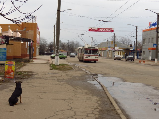 Электротранспорт в городах Донбасса