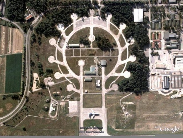 Интересные места в Google Earth