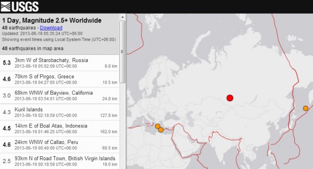 Землетрясение в Новосибирске и Кемерово.