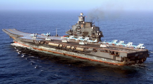 Костин счел бессмысленным ремонт авианосца «Адмирал Кузнецов»