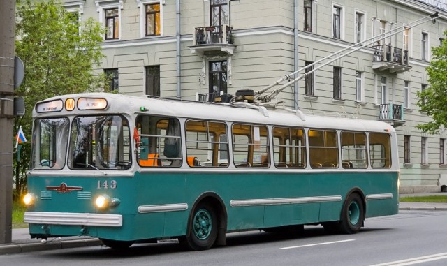 "Ветеран" городских улиц или троллейбус, переживший три эпохи