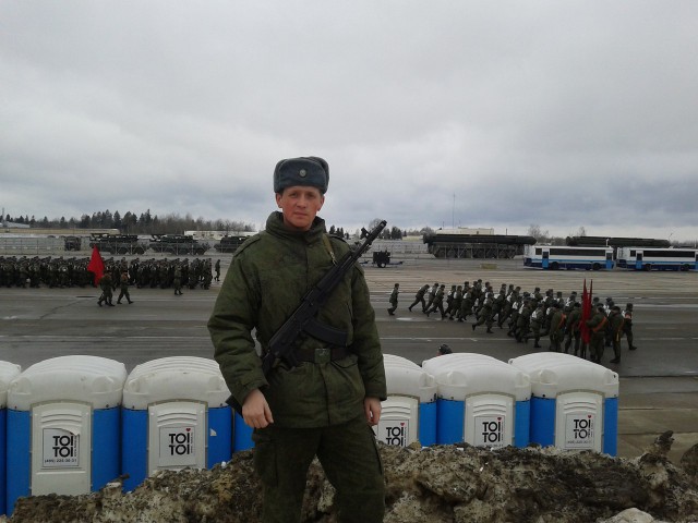 В Алабине репетируют парад Победы