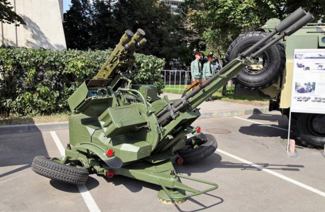 Послевоенная советская зенитная артиллерия.