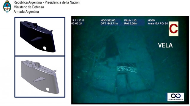 Опубликованы первые фотографии затонувшей подлодки «Сан-Хуан»