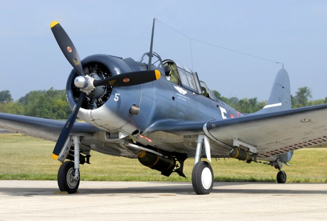Бомбардировщик Douglas SBD «Dauntless»: когда скорость действительно не важна