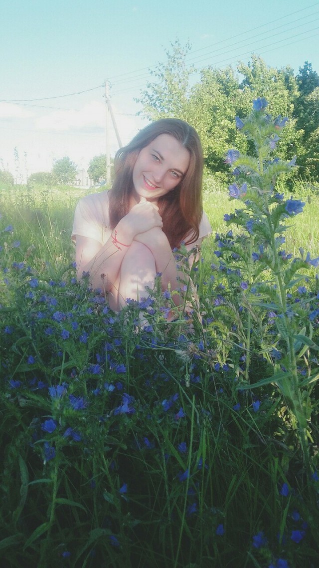 Девушки на природе