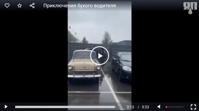 Приключения бухого водятла