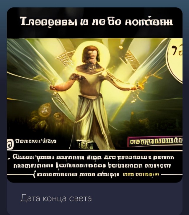 Нейросеть, которая создаёт изображения по описанию на русском языке