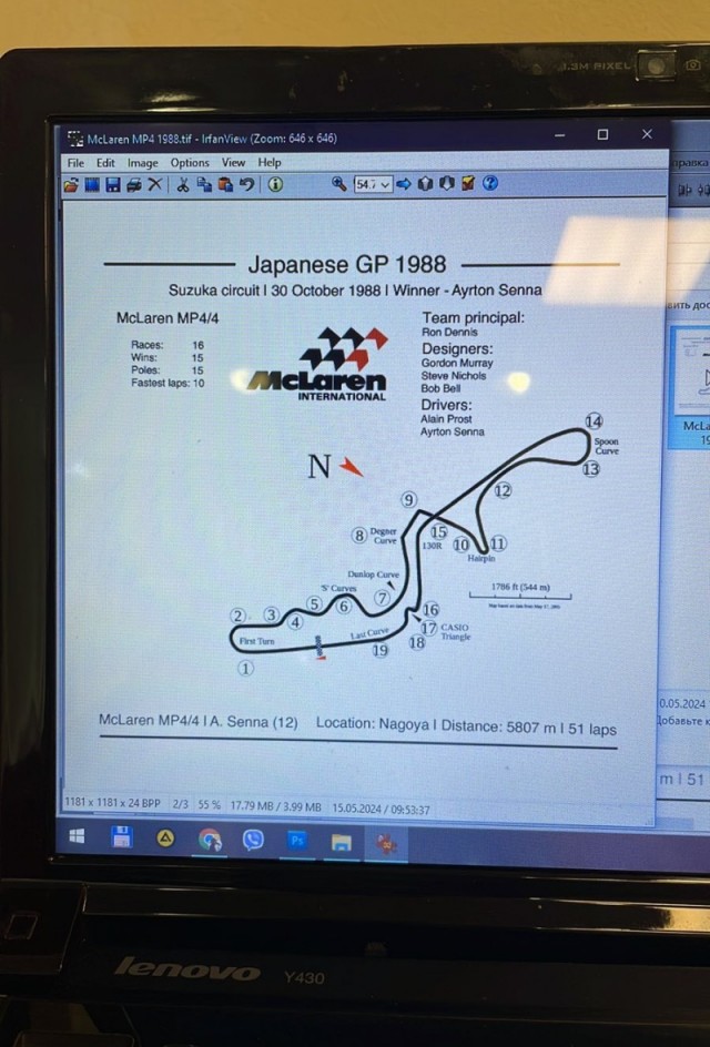 Мой вариант размещения коллекции болидов Формулы 1