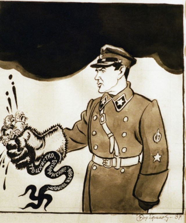 1920-е и 1930-е годы в карикатурах Бориса Ефимова