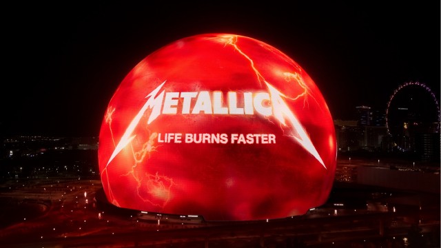 Metallica выступила на Sphere в Лас-Вегасе первой из метал-групп