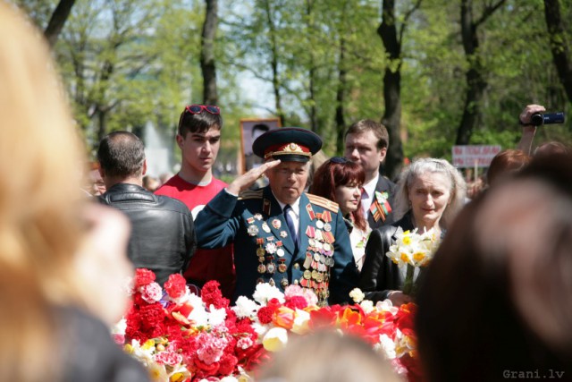 День Победы в Даугавпилсе