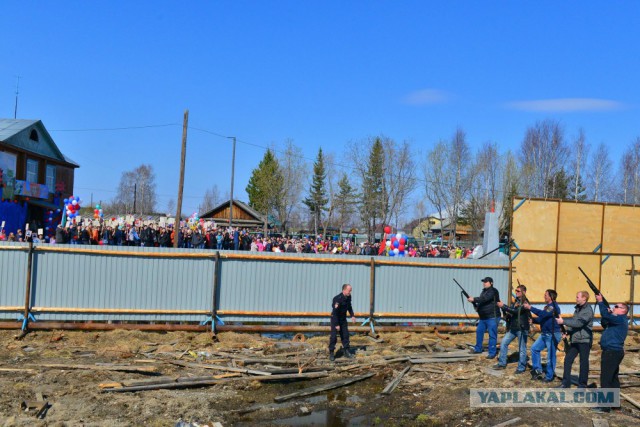 Деревенский Парад в глубинке России