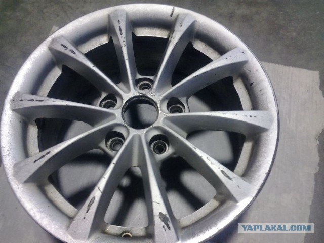 Как я колесные диски восстанавливал