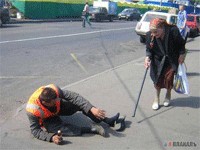 Фотожаба: Бабка и алкаш