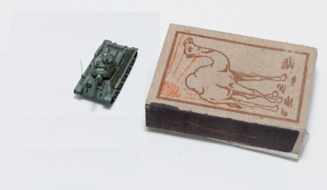 Сборка модели Т-34-76 обр. 1943 г. 1:100