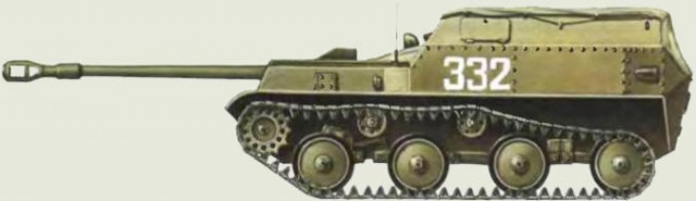 Восстановление АСУ-57 - советская лёгкая противотанковая авиадесантная самоходная артиллерийская установка