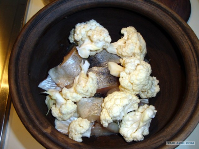 Судак диетический в горшочке