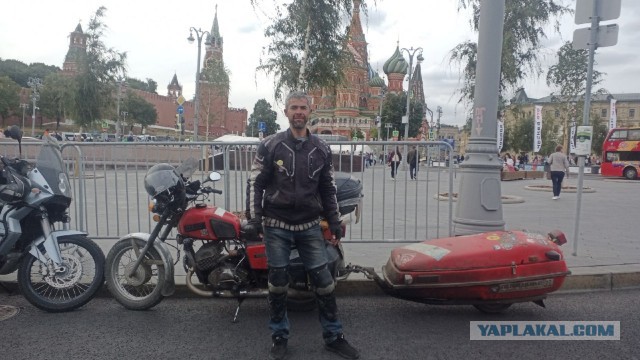 Крымчанин на старом «Иже» добрался до Магадана