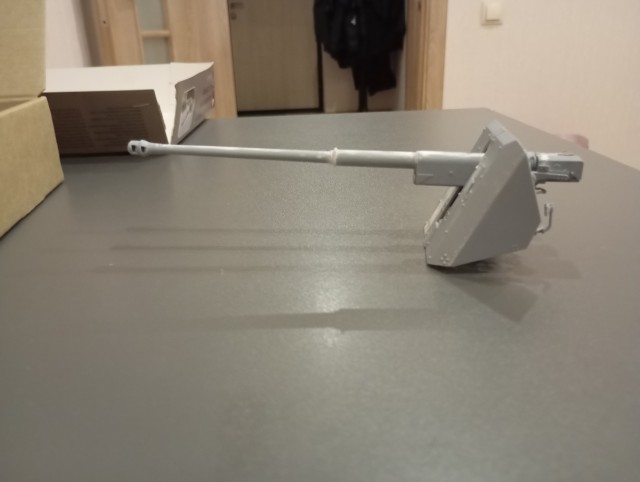 Модель king tiger 1/35 (часть первая )